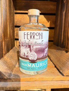 RHUM 100% CANNE BLANC FERRONI DJ N°10 MAURICE 57° 70CL