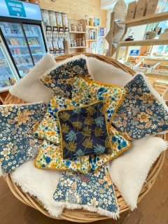 LINGETTE DEMAQUILLANTE 100% COTON FAIT MAISON