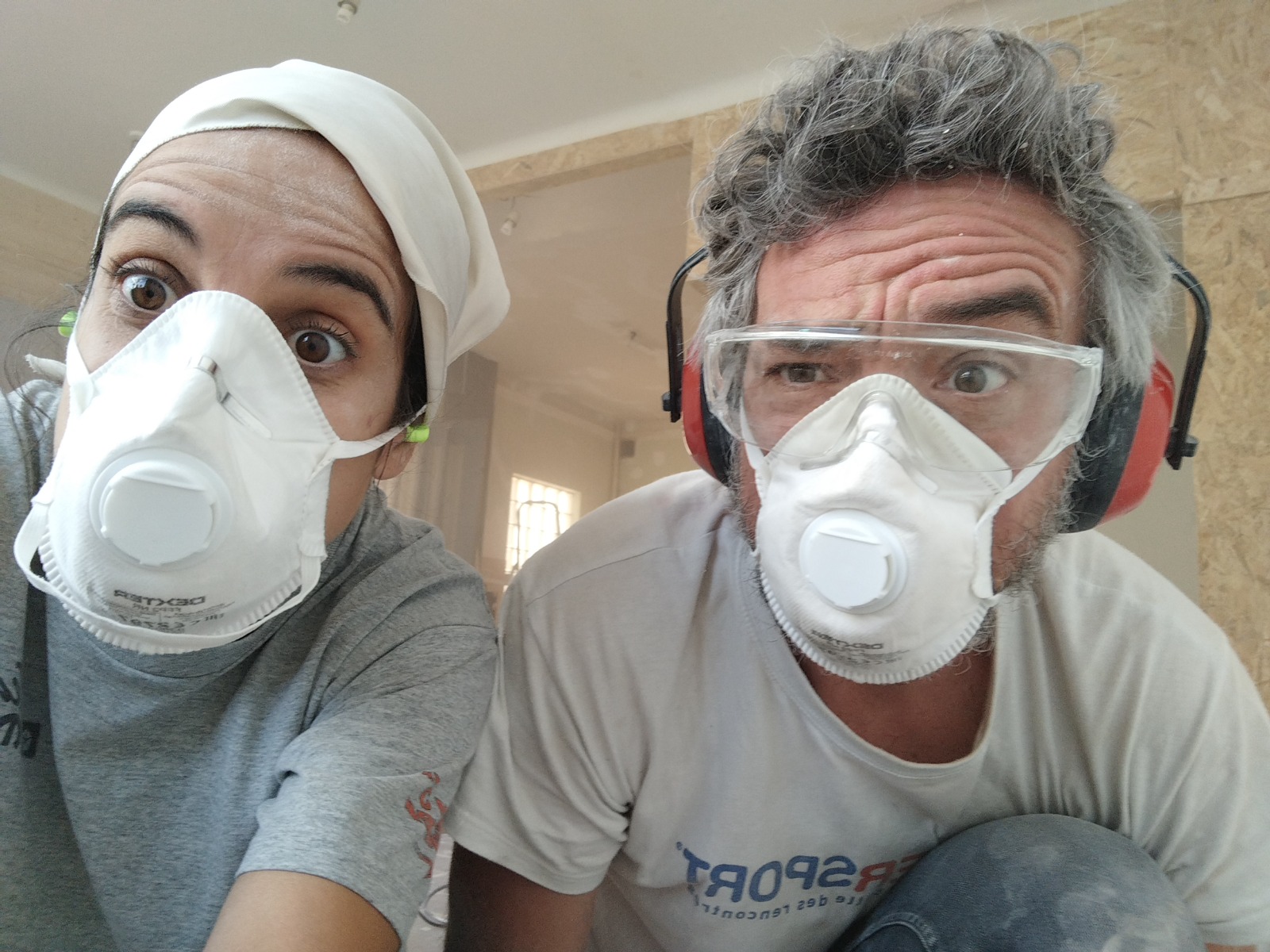 Travaux avec Steph